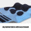 Outdoor Cold Resistance Sock Acrylic Texture-lake blue M 5