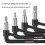 Bicycles Portable Torque Wrench Inner Hexagonal Set-EL20 black 5