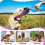 Breathable Mesh Dog Muzzle - Anti-Bite, Anti-Bark, Anti-Lick Purple Pet Muzzle  M 3