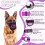 Breathable Mesh Dog Muzzle - Anti-Bite, Anti-Bark, Anti-Lick Purple Pet Muzzle  M 5