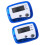 Podomètre de marche avec Clip, compteur de pas précis et-Bleu 1