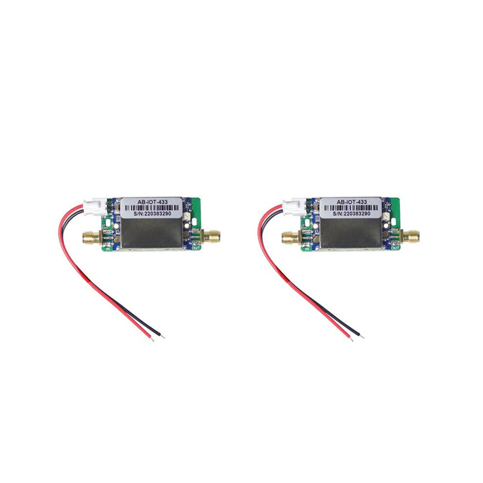 Photos - Console Accessory 2X 433MHz Lora Signal Booster Transmit Receive Two-Way Power Amplifier Signal Amplification Module(433MHz SMA)