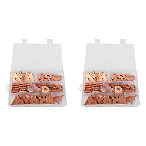 220pcs Dent Pulling Puller Rings,Triangle OT Round for Automotive Sheet Metal Welding Repair Tool Set