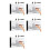 5X A4 LED Light Board, 3 Level Dimmable Brightness USB Power Crafts Light Table for Tracing, Light Drawing Sketch Pad 1