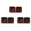 Titanium Combination Drill Tap Bit Set 39PCS SAE and Metric Tap Bits Kit for Screw Thread Drilling Tapping Deburring 1