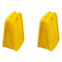 2X Bee Beehive Fogging Machine Smoke Smoker Plastic Blast Board Beehive Honeycomb Frame Beekeeping Tool Accessories