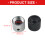2Pcs Volumes Tone Control Knobs Potentiometer Caps-Golden 3