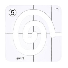 Conjunto de Moldes de Acrílico para Quilting – 13 Estilos, 14cm