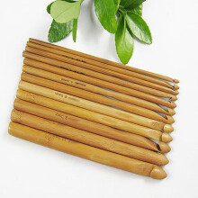 Bamboe breinaalden set 12 stuks 3,0–10,0 mm
