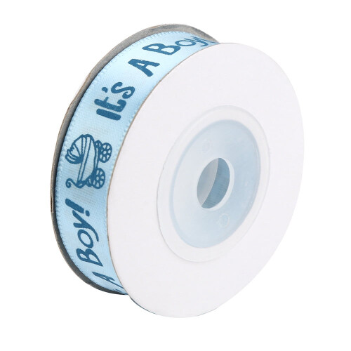 Nastro per lavoretti creativi per bambini, blu grosgrain, 10 iarde