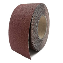 80Grit aluminiumoxid sandpapirrulle 3" x 49'
