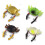 Soft Crabs Baits Jig Head Lures Artificial Lure-Green small 7