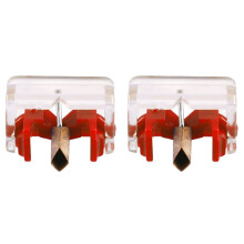 2X Diamant-Ersatznadel für  M44-3 N44-7 M44G M44-7, Passend für DUAL DN305 DN306 für -Tonabnehmer