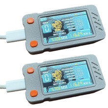 2X Nerdminer Miner 117KH/S Atualizado com Tela Colorida Bitcoin BTC Miner BTC Solo Lottery Mining Miner Nerd Miner