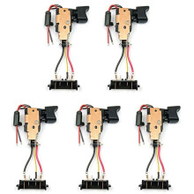 5X Interruptor de Gatilho de Furadeira N279942 N337101 N868642 N335379 para DCD771 DCD771C2