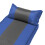 Selbstaufblasende Campingmatte mit Kissen, Blaugrau 8