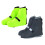 Reflective Dustproof Snow Shoe Protectors for Walking-Black L 2