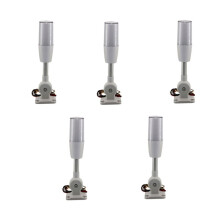 5X Trójkolorowa Składana Lampa Ostrzegawcza 24V LED Alarm Wieża Sygnalizacyjna światło Ostrzegawcze dla Maszyn Cnc WskaźNik Awarii światła