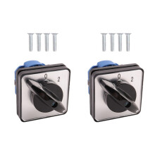 2X Ac 440 V 240 V Szw26-20 / D101.1 Interruttore Rotante A Camme Universale