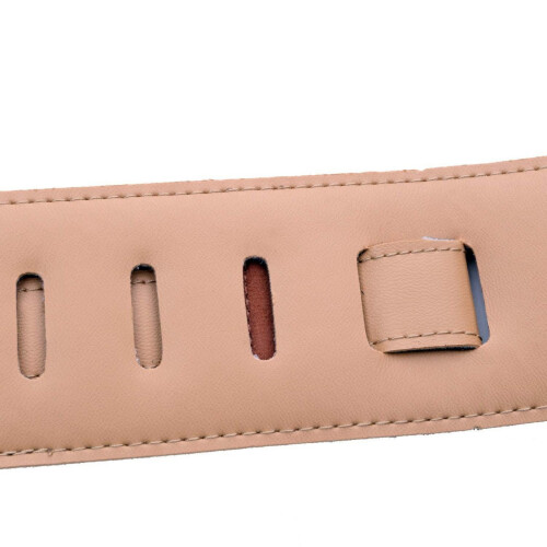 Durability Adjustable Instrument Strap For Guitar Bass-brown 2