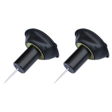 2X Motorcycle Carburetor Piston Plunger Diaphragm Vacuum Membrane Assembly for GN125 1994-2001