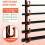 Fishing Rod Rack Mount Brackets with Modular Design For Wall Rod 7