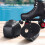 2 Pair Roller Skate Toe Caps PU Leather Skate Toe Guards for Roller Skates Toe Cap Protective Black 4