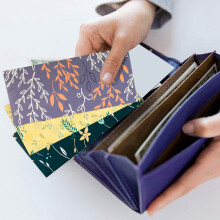 24 Pack Budget Envelopes Laminated Cash Envelope System for Money Savings with Budget Sheets for Finance Record