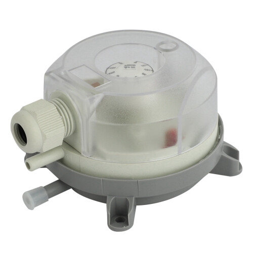 2X Pressostato Differenziale Aria 50-500Pa Interruttore Aria Micro-Pressione Regolabile 2