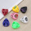 6lots Durability Triangles Guitar Pick Case Secure Fit For-D 5