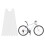Portable Clear Acrylic Bicycles Holder for-4mm thickness set 7