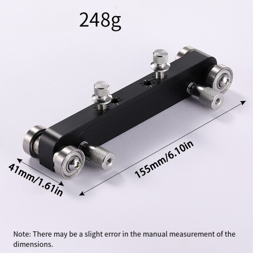 Guitar Bridge Saddles Sanding File With Four Directional-Silver 2