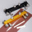Guitar Bridge Saddles Sanding File With Four Directional-Silver 4