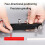 Guitar Bridge Saddles Sanding File With Four Directional-Silver 6