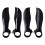 1pair Upgraded Bicycles Handlebars-Glossy carbon fiber 2