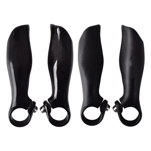 1pair Upgraded Bicycles Handlebars-Glossy carbon fiber 1