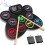 Electronic Drum Set with Built-in Speaker Portable Digital Drum Kit 2