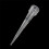 Laboratory Clear White 10UL Lab Liquid Pipette Pipettor Tips 3000 Pcs 3