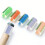 4 Stück Acryl-Pool-Queue-Zwinge, unlackierte-Blau 3