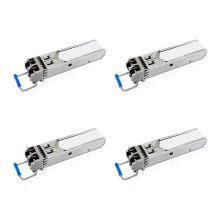 4X SFP Optical Module Gigabit Single-Mode Optical Module SFP-GE-LX-SM1310 20KM Dual Fiber 1.25G for H3C