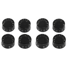 8Pcs Electric Guitar Top Hat Knobs Speed Volume Tone Control Knobs Compatible for LP Style Guitar