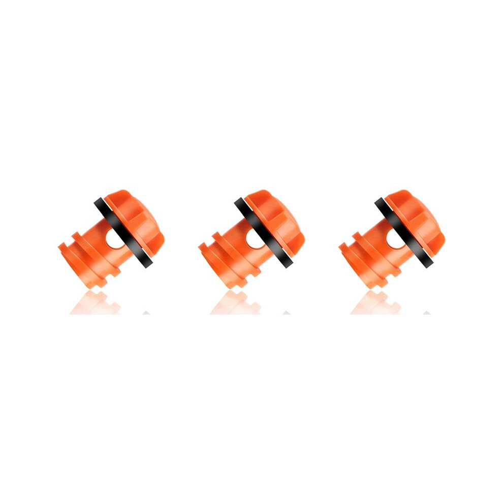 Cooler Drain Plugs Replacement Compatible With Most Rotomolded Coolers,Small Drain Plugs With Leak-Proof Design 3Pcs 6032086086115