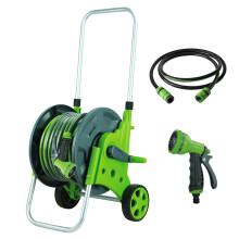 BIRCHTREE Garden Hose Reel Cart 20M Trolley Watering Pipe Outdoor Use