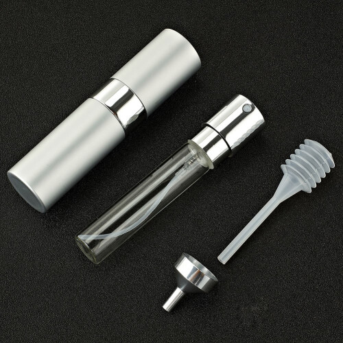 Kleine Nachfüll-Sprühflasche für Parfüm 8 ml Silver 1