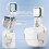 2X Wall Mount Bracket for Eero 6+ Dual-Band Mesh Wi-Fi 6+ Router, Sturdy Socket Bracket, Space Saving, Wire Management 5