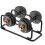 2X Supporto per Manubri con Supporto per Manubri per Sollevamento Pesi con Supporto Verticale Verticale per Manubri 2