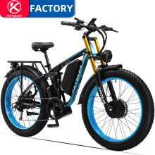 KETELES K800 PRO Electric Bike 26" 2000W Dual Motor 48v 23Ah Blue
