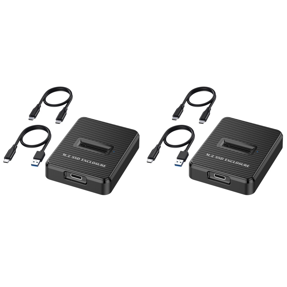 2X 10Gbps Single Bay M.2 Ssd Enclosure Hard Disk External Box Ngff/Nvme M.2 Docking Station Ssd Hard Disk Enclosure 4713140012289