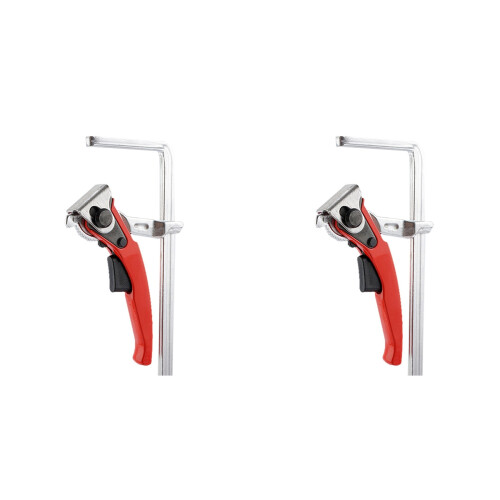 2PC Upgrade F Clamp Robust and Durable-Guide Rail System Hand Tool Quick-Release Clamp Rail Clamp