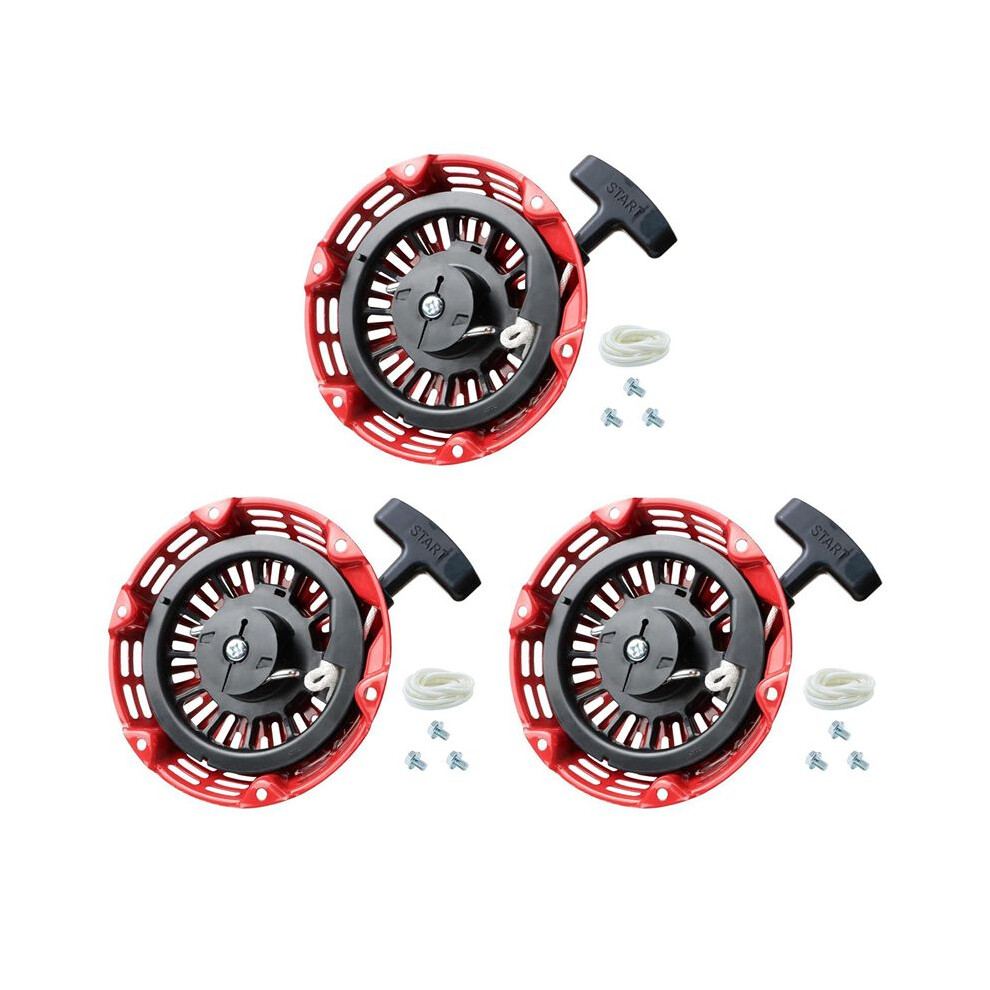 3X Pull Start Assembly For Gx200 Gx160 5.5 6.5Hp Engine With Curved Rod Pawl 28400-Z4m-306Zb 6031088653868